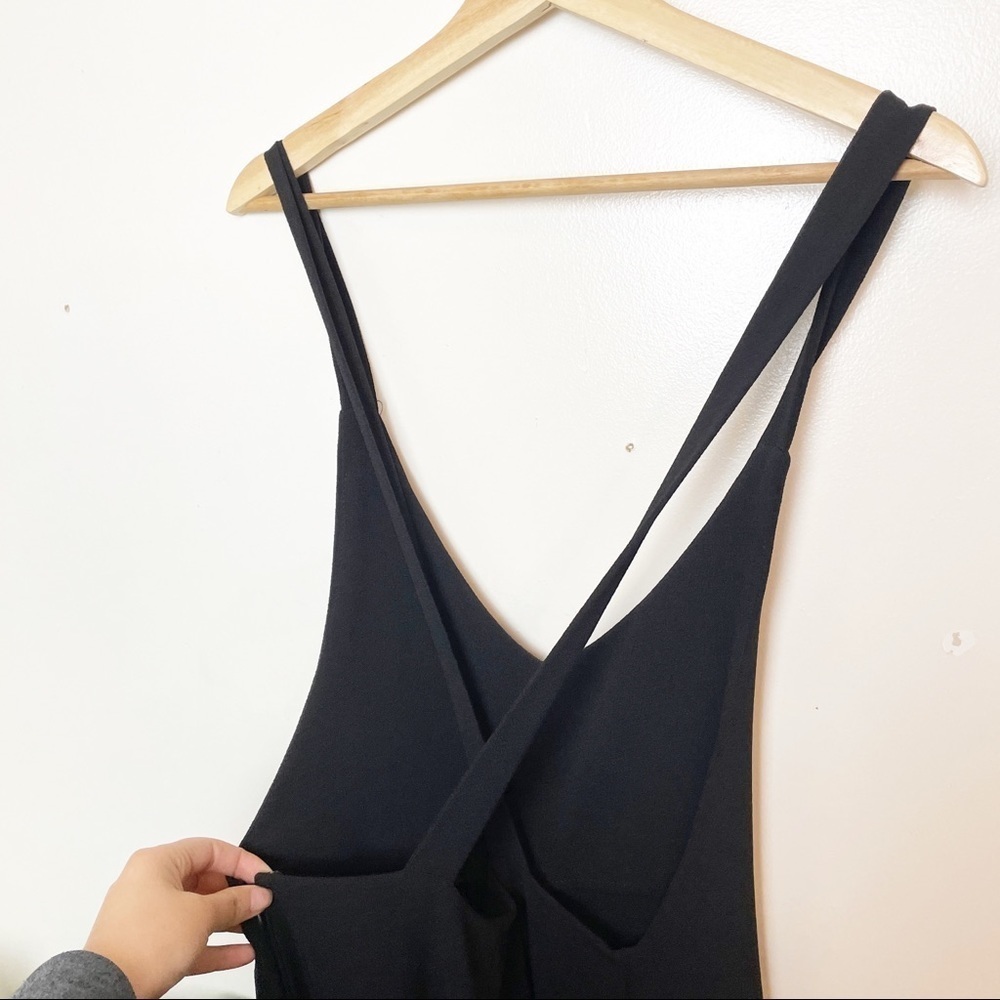 Urban Outfitters Black Jumpsuit Open Back Jumper M - Picture 5 of 10
